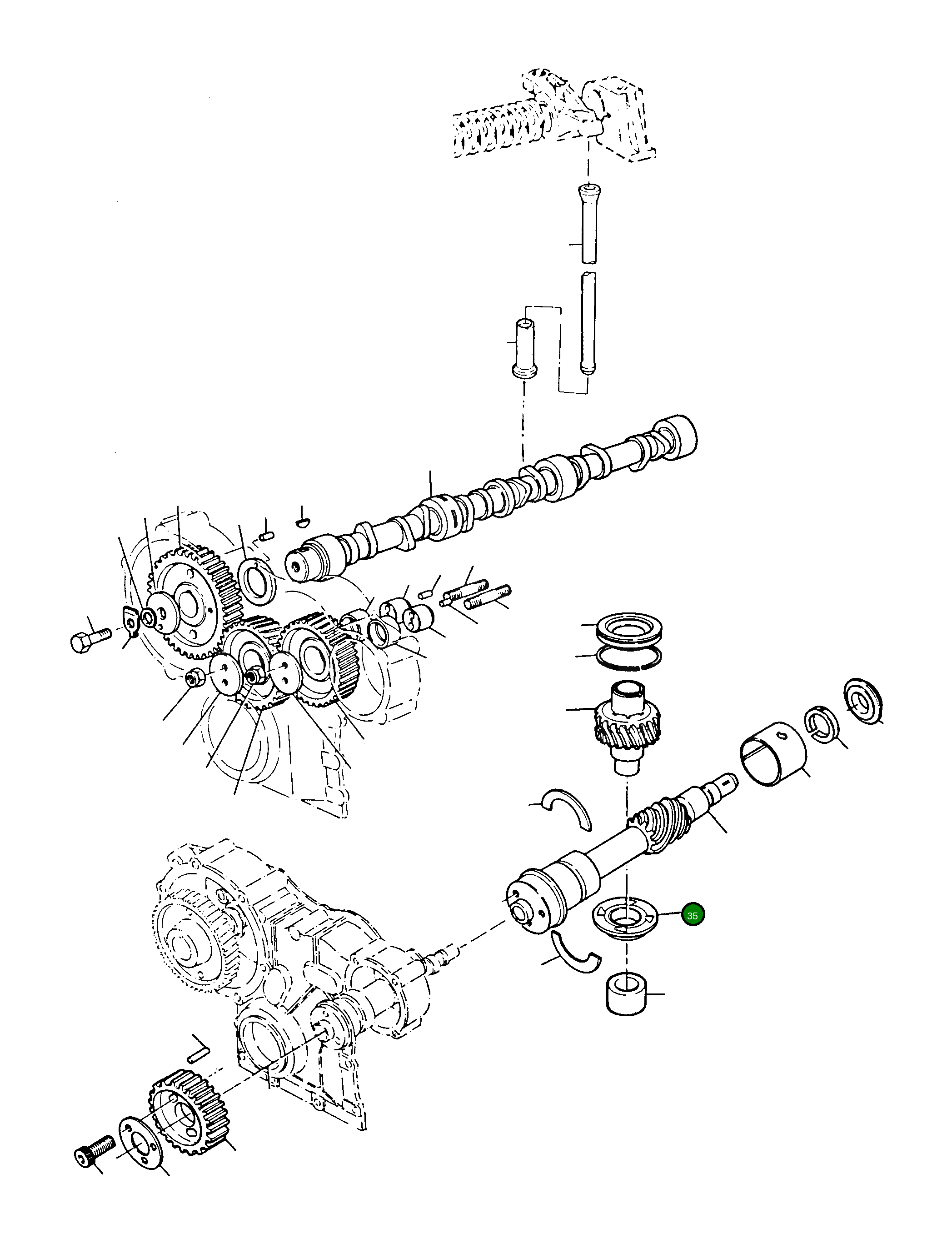 Подшипник 4908535M1 Komatsu