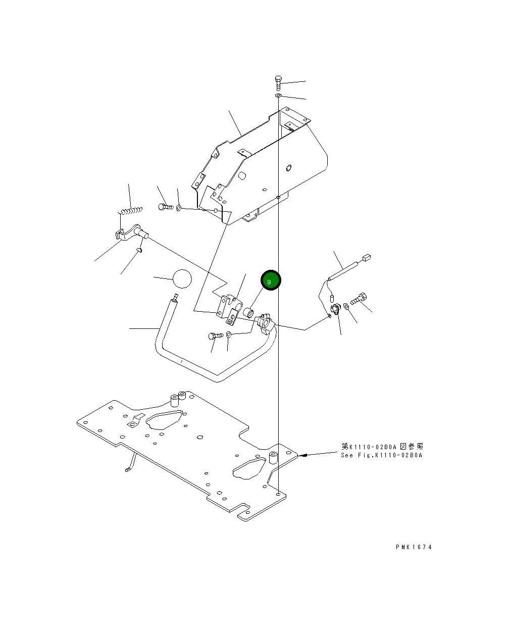 Подшипник 06124-02020  Komatsu