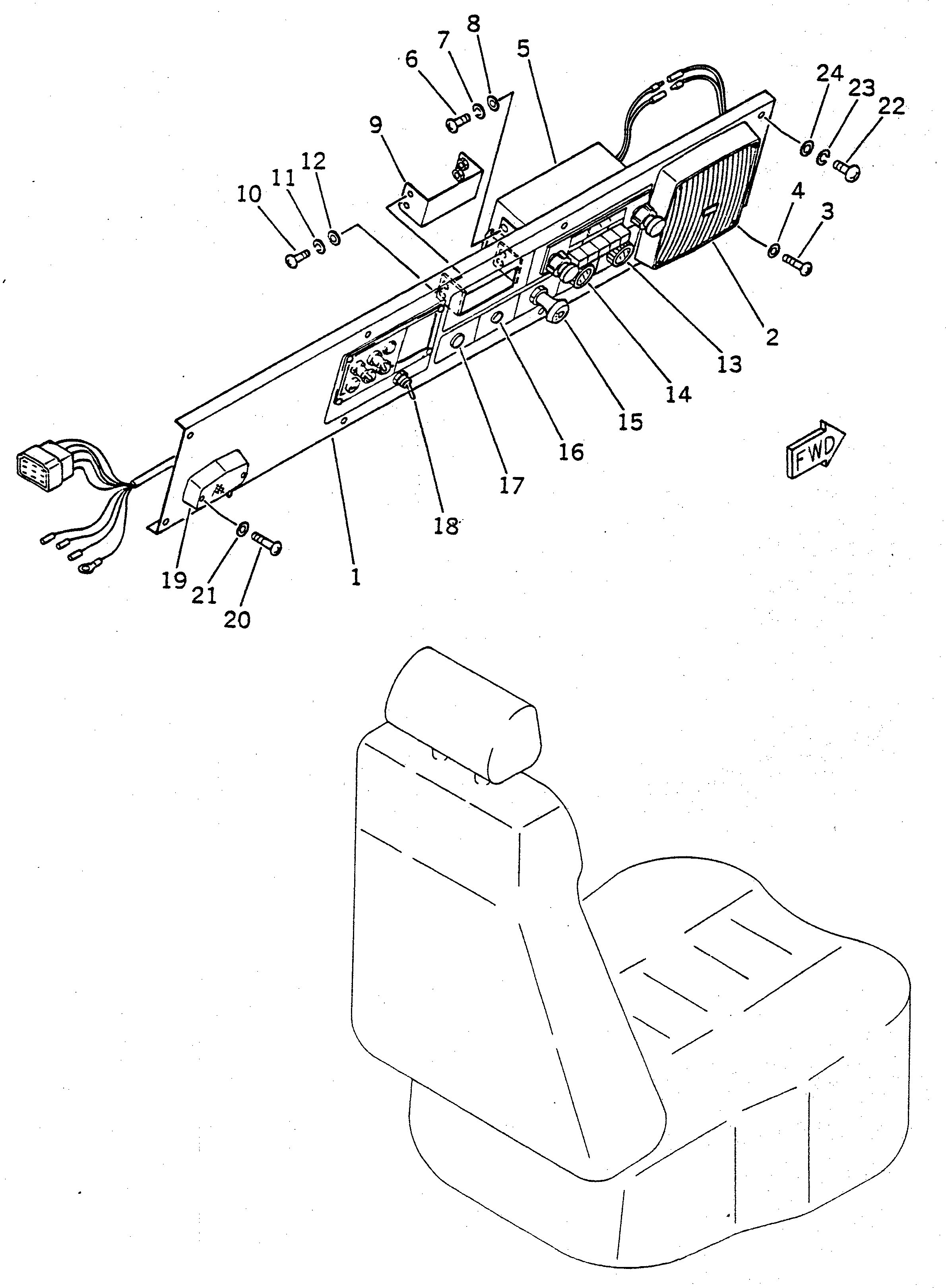 Крышка 23S-06-11842 Komatsu