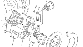 Крышка 426-32-15421  Komatsu