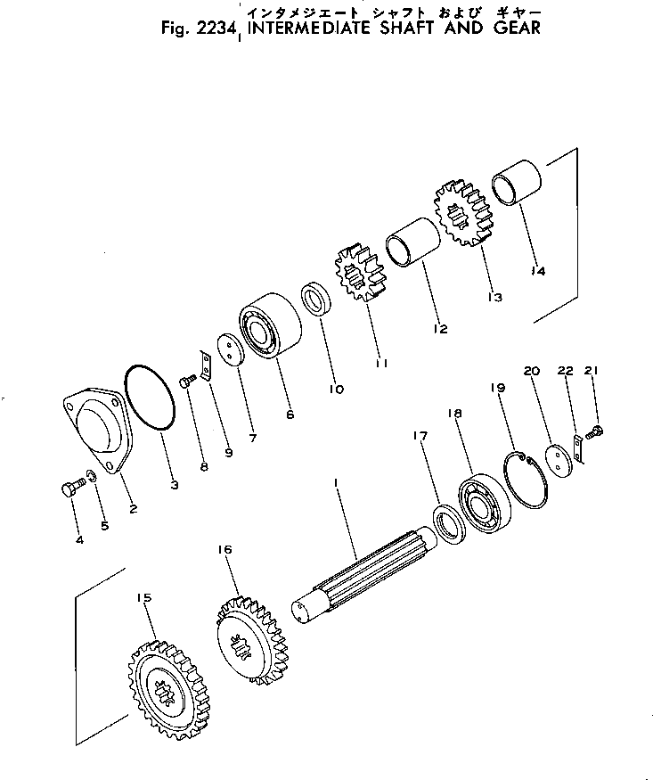 Крышка 102-14-41140 Komatsu