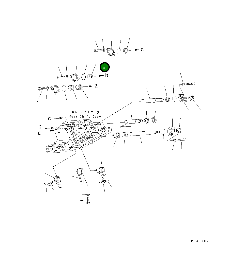 Подшипник 14X-14-19360 Komatsu