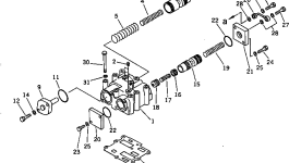 Крышка 711-60-26750  Komatsu