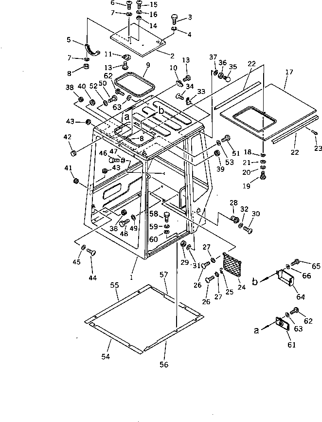 Крышка 20T-54-32970 Komatsu