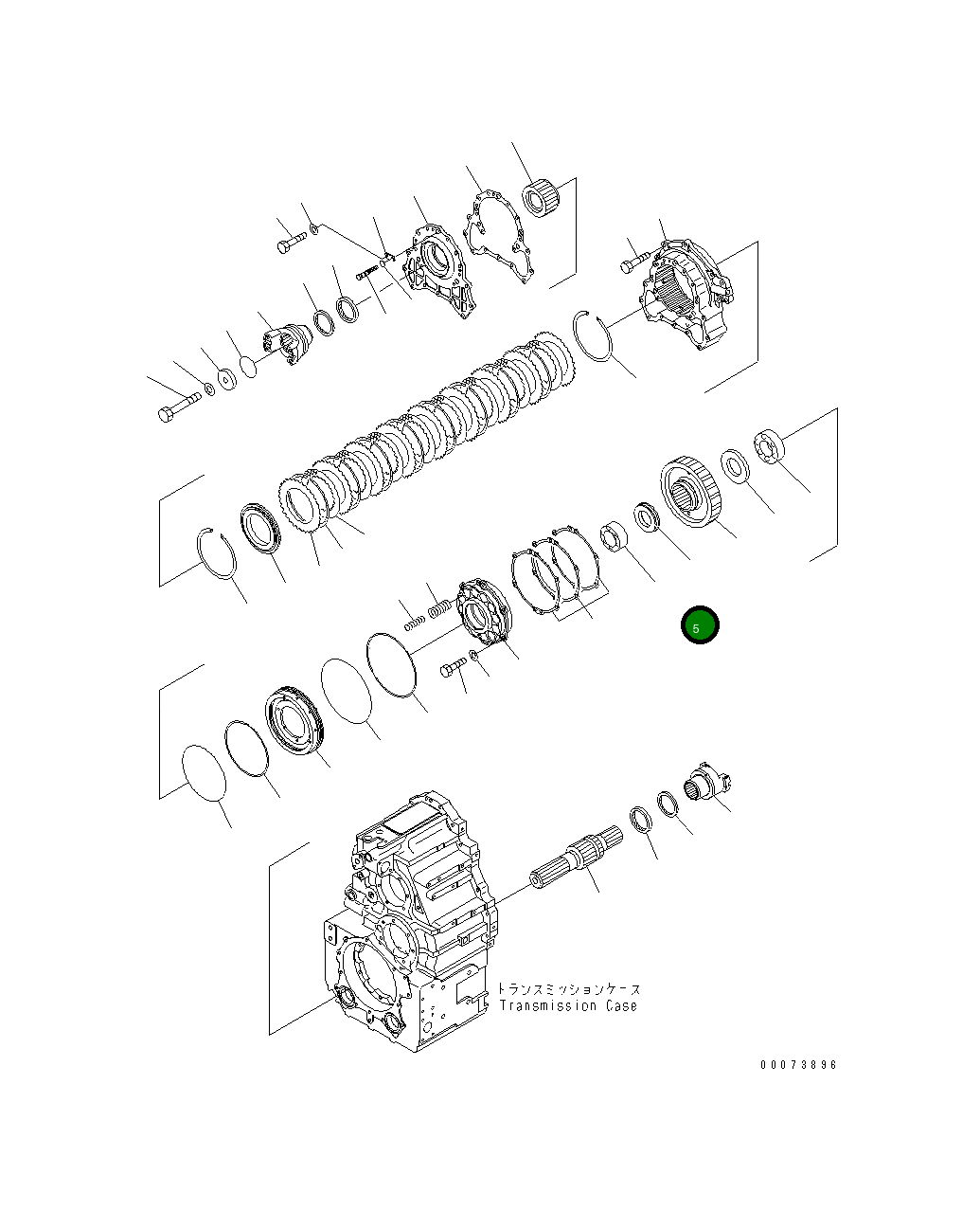 Подшипник 714-12-39360 Komatsu