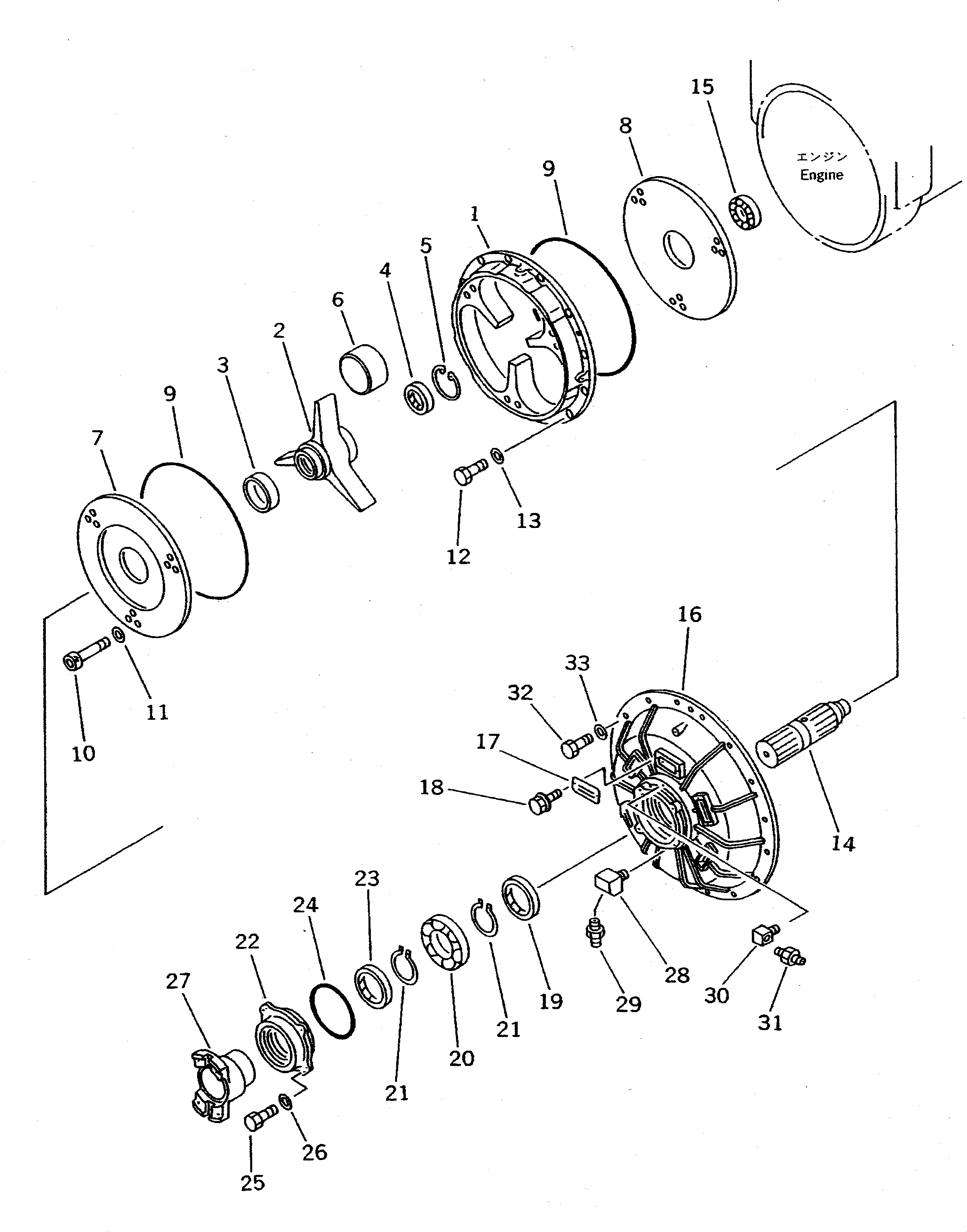 Крышка 427-12-11111  Komatsu