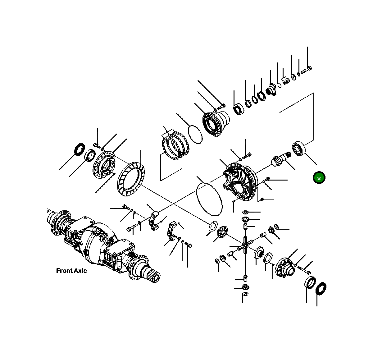 Подшипник 425-22-31820 Komatsu