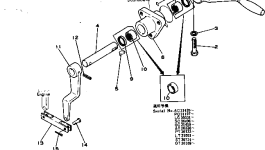 Кронштейн 101-43-21341 Komatsu
