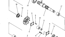 Вал 708-27-12720 Komatsu