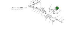 Рычаг 156-76-31390 Komatsu