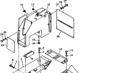 Крышка 103-54-34143 Komatsu