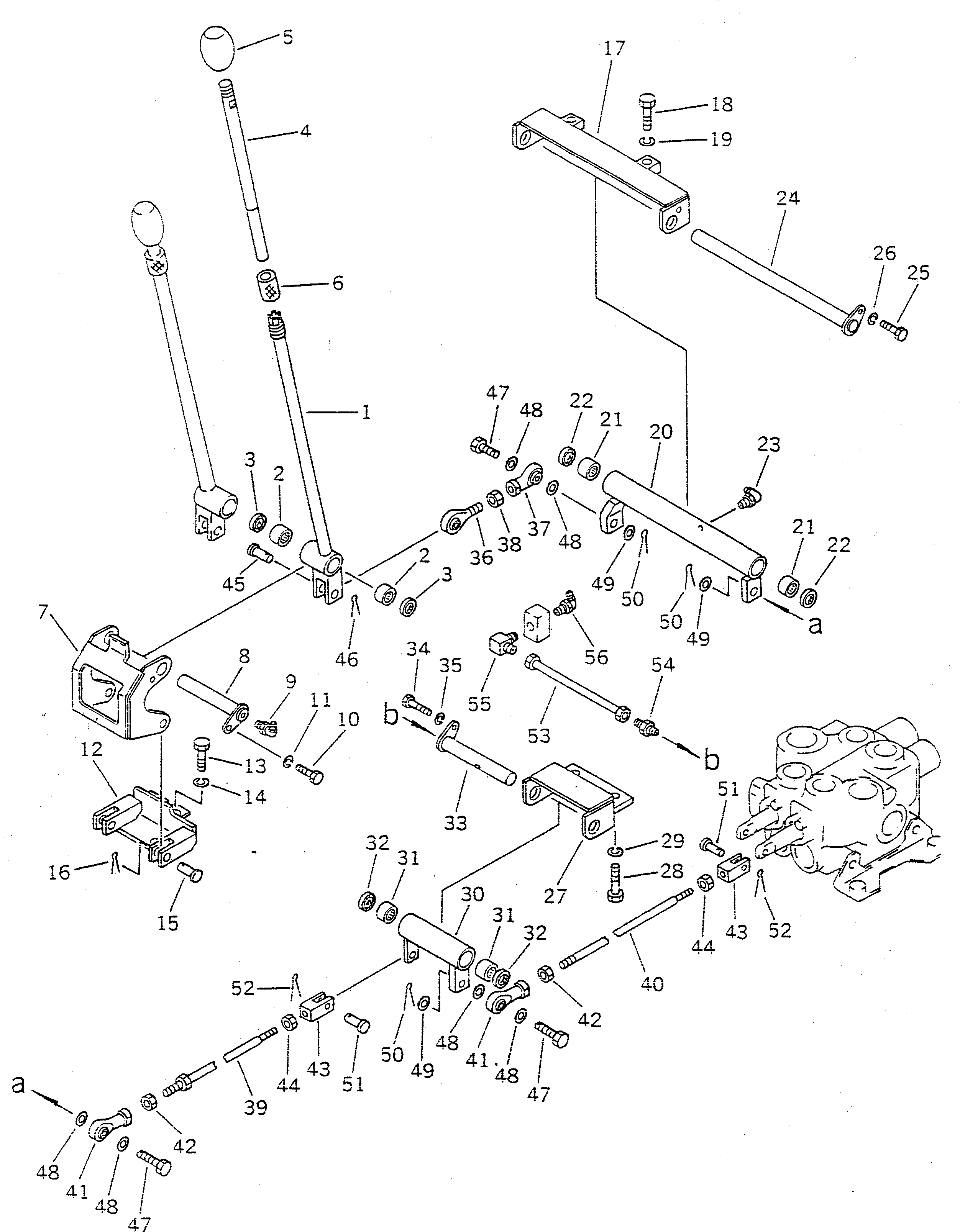 Рычаг 22W-43-18250 Komatsu