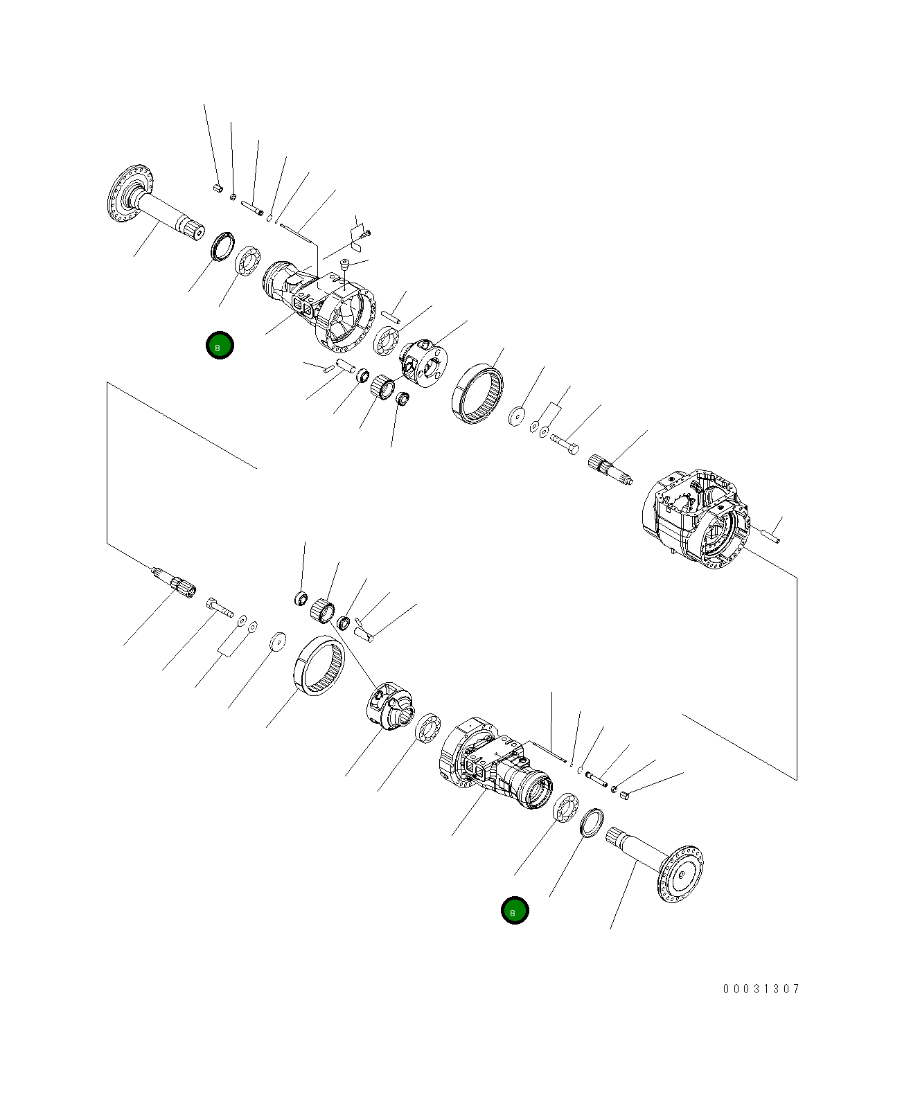 Подшипник 421-22-32850 Komatsu