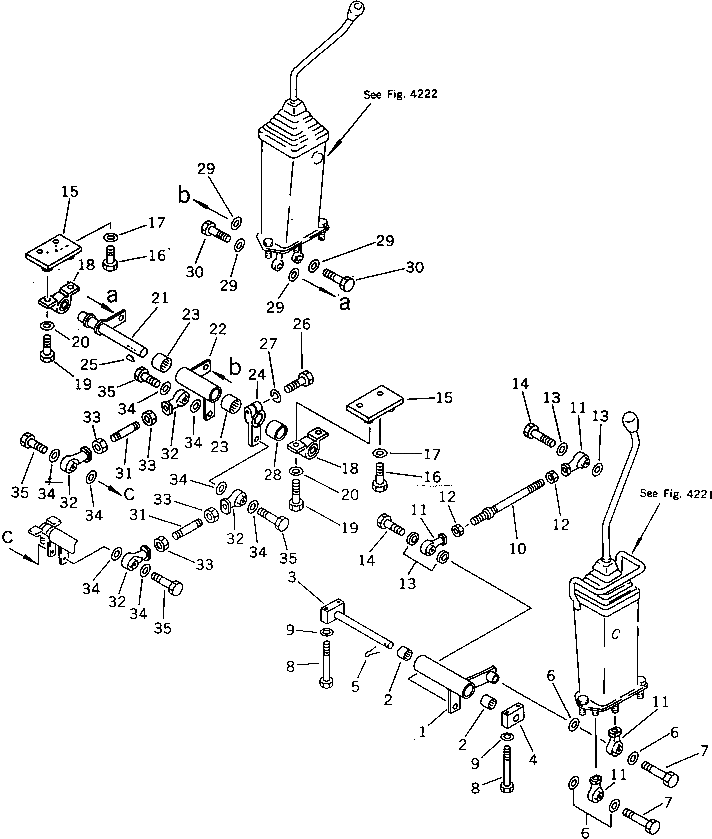 Рычаг 20X-43-24150 Komatsu
