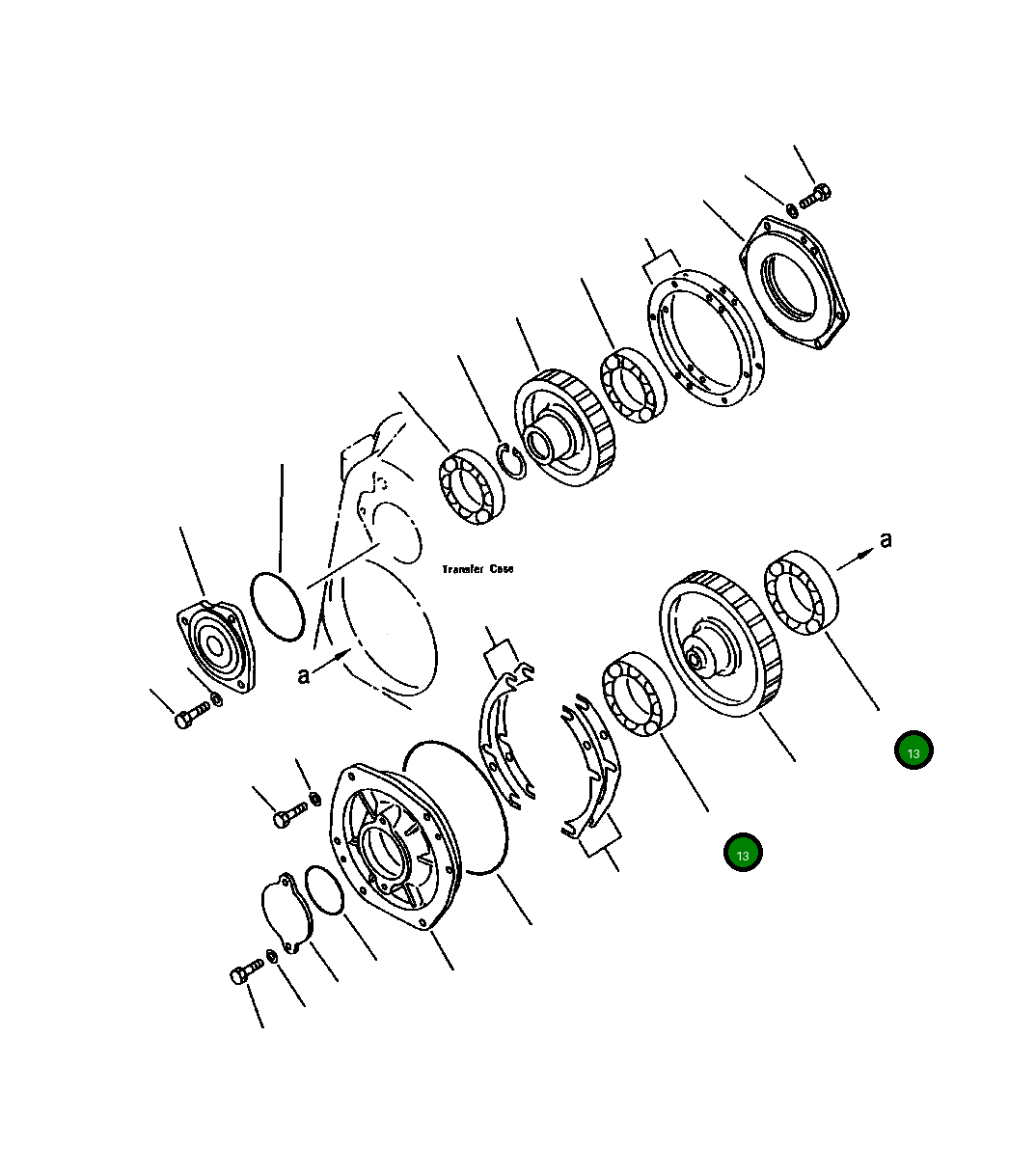 Подшипник 423-15-13380 Komatsu