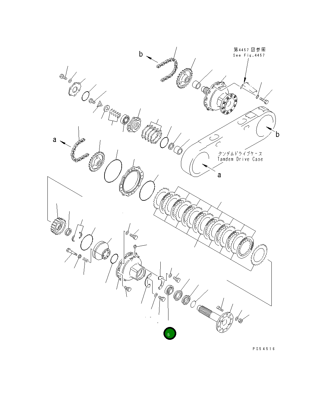 Подшипник 235-25-11530 Komatsu