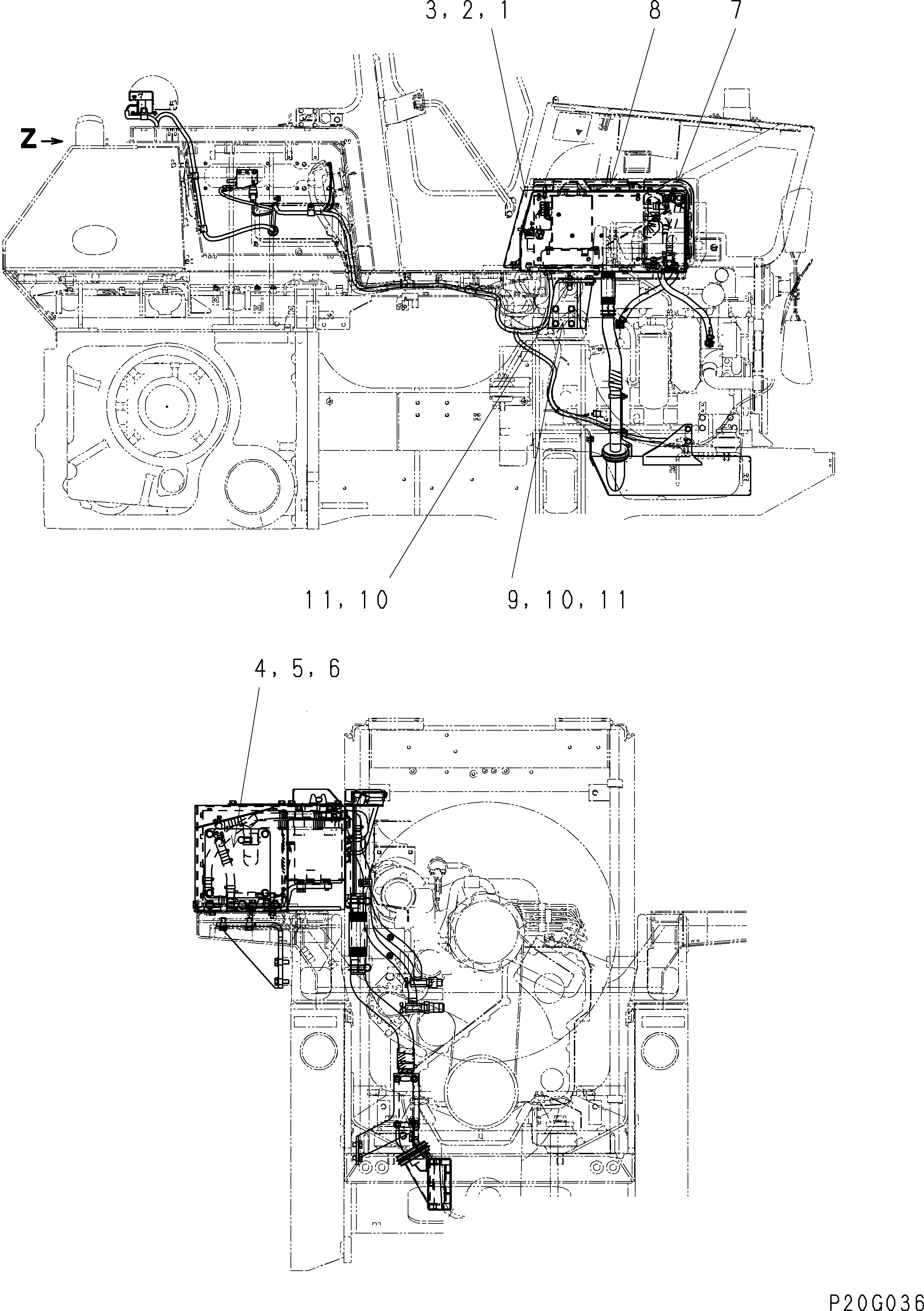 Крышка 134-977-1210 Komatsu