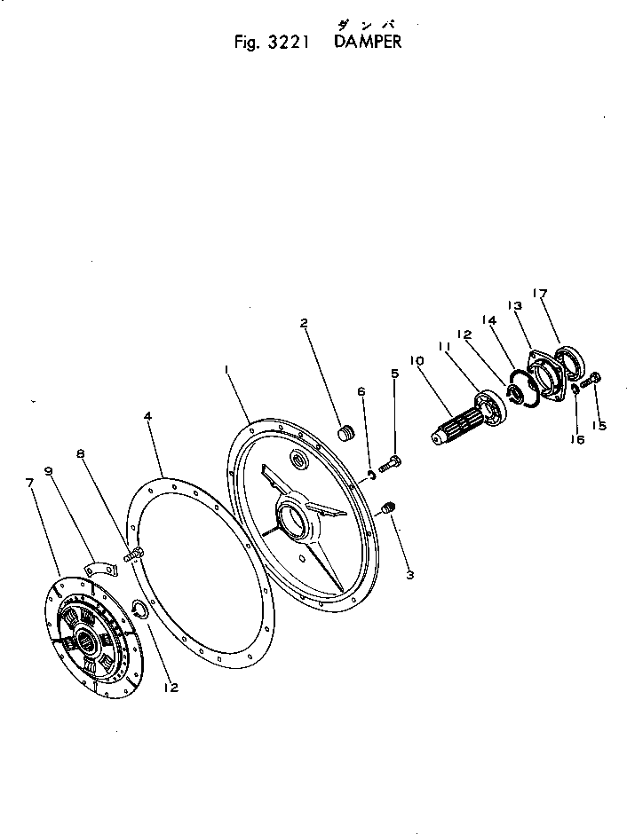 Крышка 113-12-21110 Komatsu
