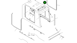 Крышка 415-54-22870  Komatsu
