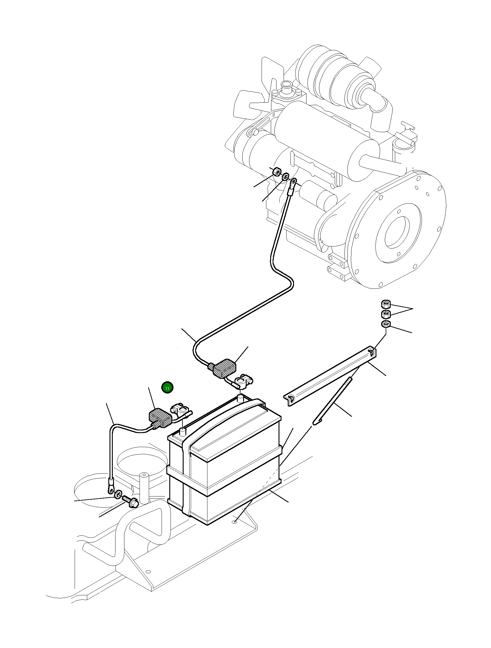 Крышка 885241012  Komatsu