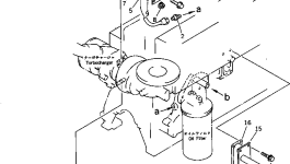 Крышка 6207-25-7210  Komatsu