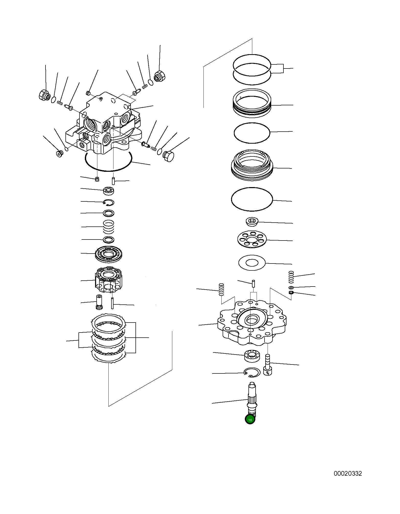 Подшипник  708-7R-12140  Komatsu
