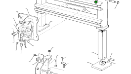 Крышка UE0000198 Komatsu