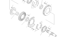 Подшипник 198-22-66140 Komatsu