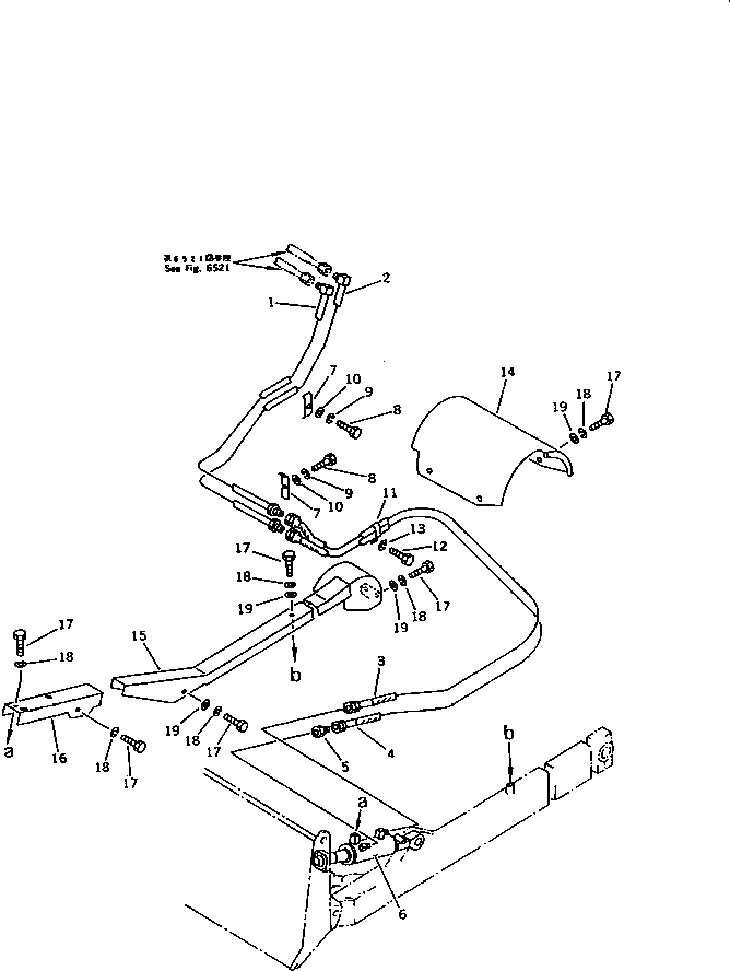 Крышка 10F-62-24420 Komatsu