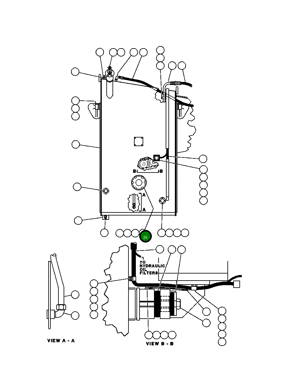 Крышка TA1683  Komatsu