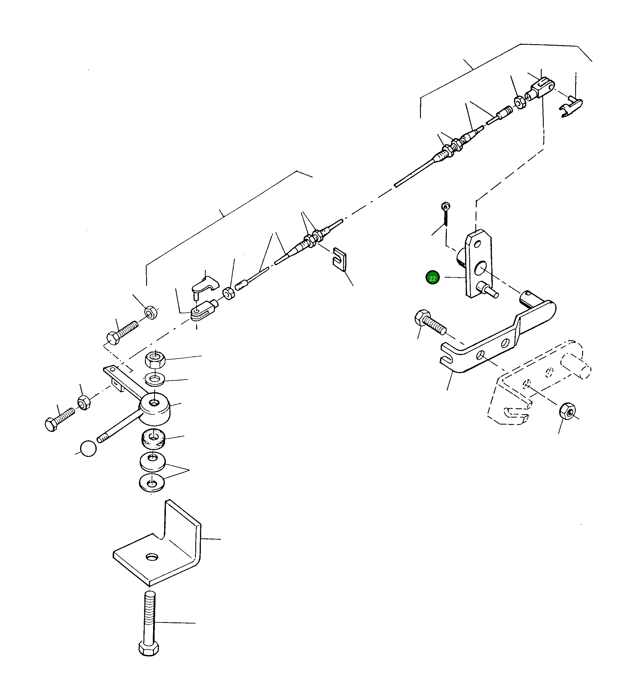 Рычаг 4002712M91 Komatsu