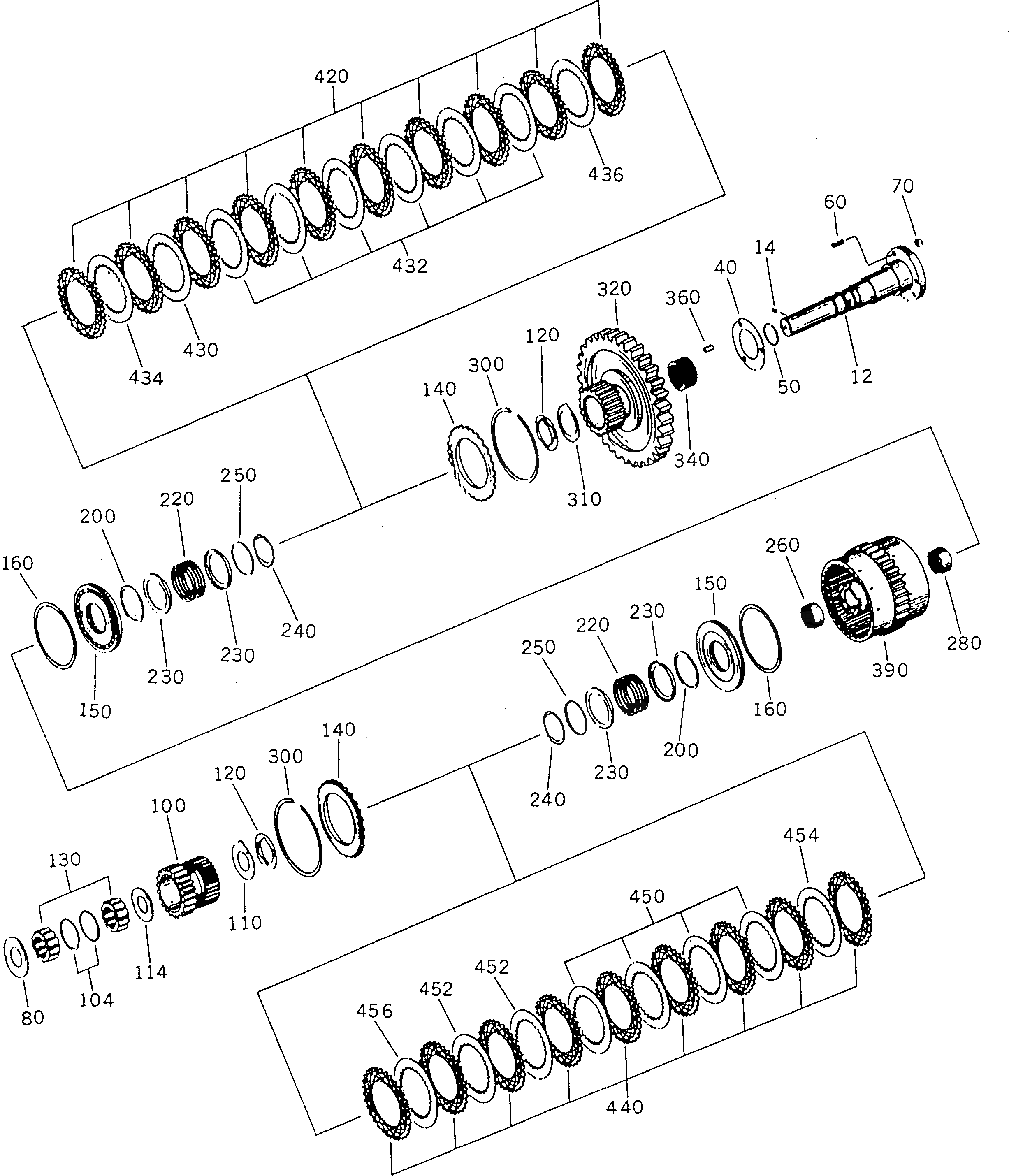 Подшипник BW152171 Komatsu
