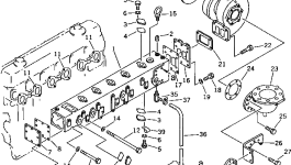 Крышка 6138-15-5210  Komatsu