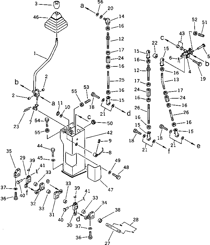 Рычаг 20U-43-14921 Komatsu