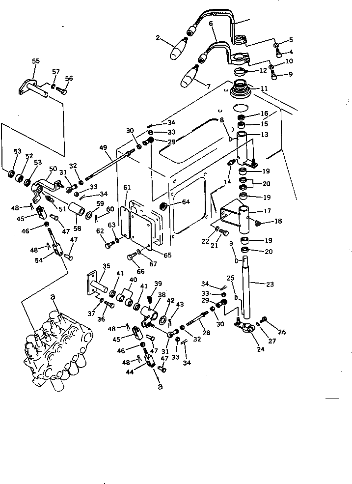 Крышка 144-43-16720 Komatsu