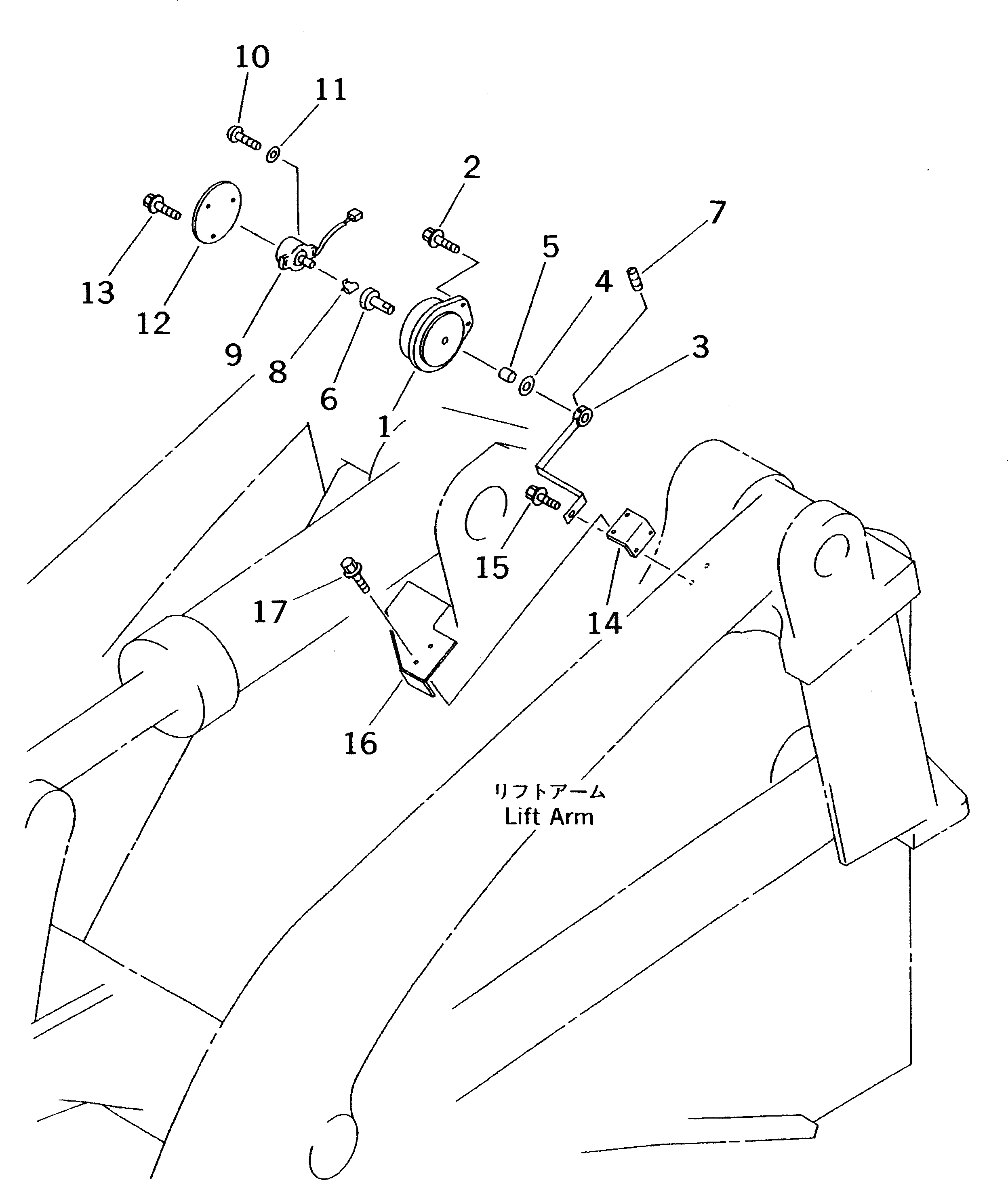 Крышка 424-S30-2110  Komatsu