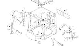 Крышка 423-925-5840 Komatsu