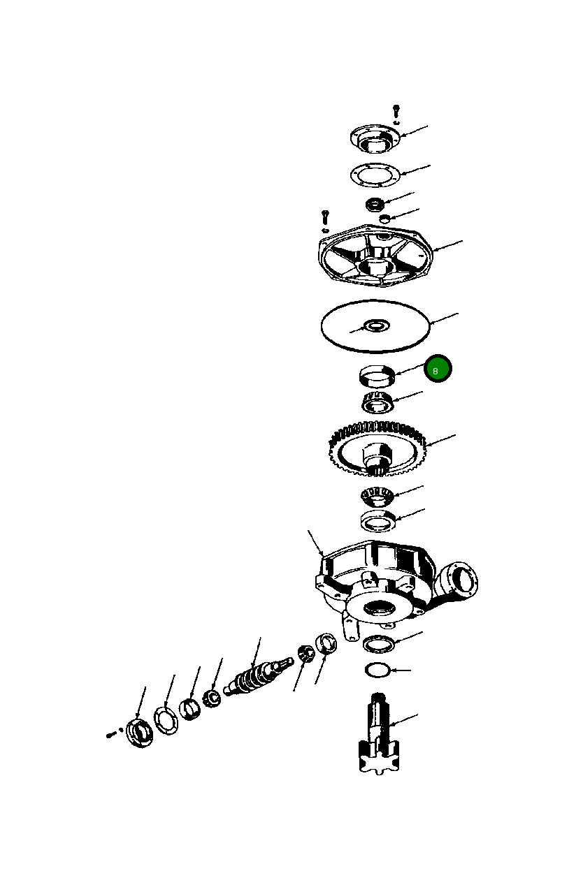 Подшипник 26 233 Komatsu