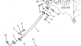 Трубка 425-875-1381 Komatsu