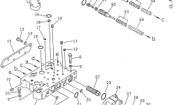 Крышка 569-15-35140  Komatsu