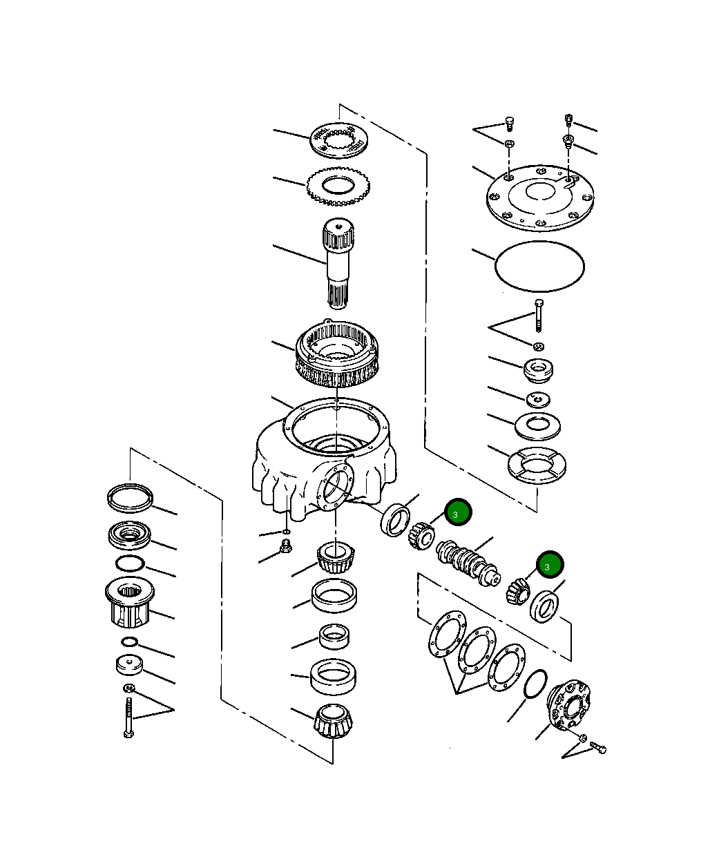 Подшипник 96 435 Komatsu