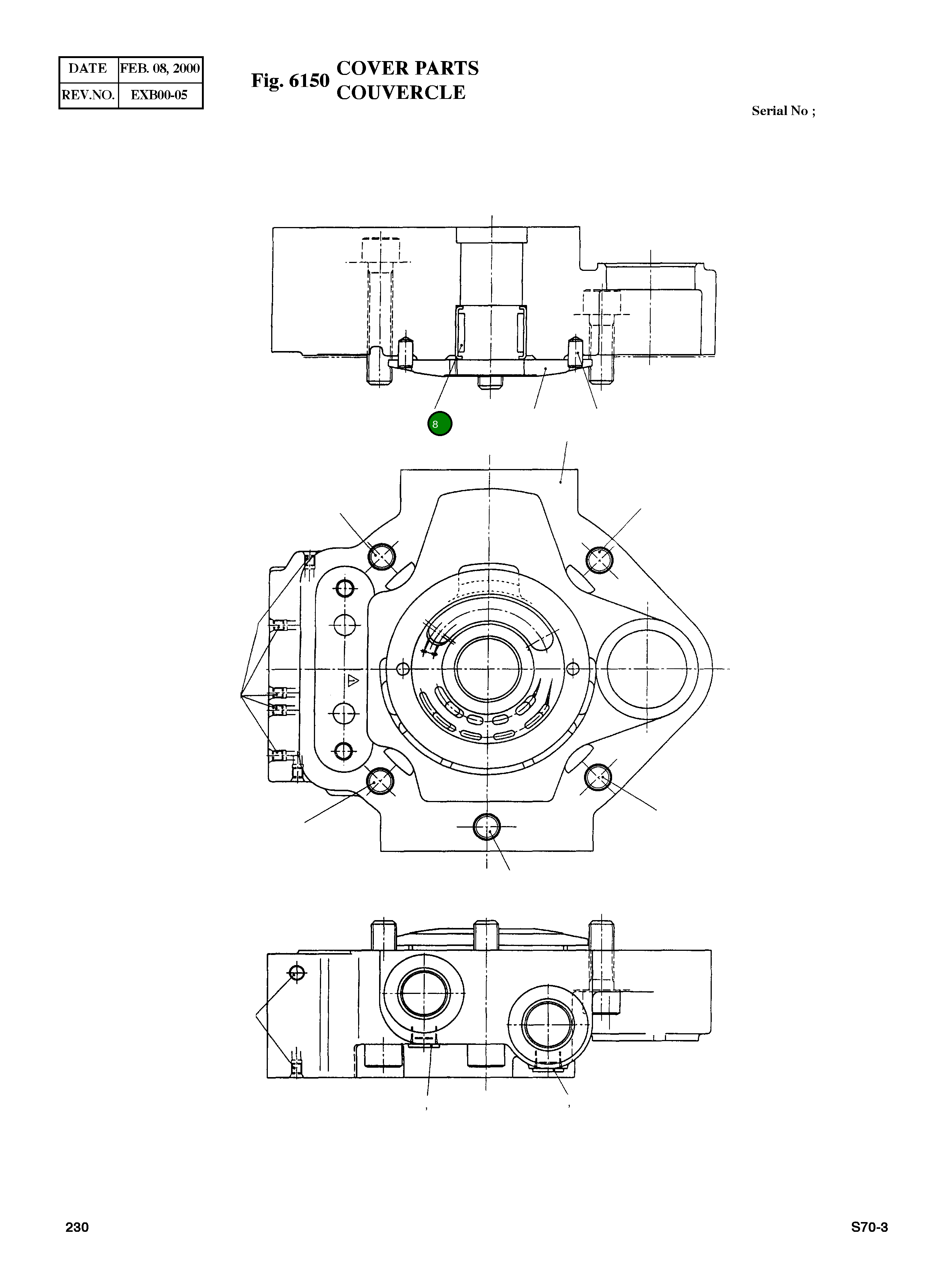 Подшипник 1100380274 Komatsu