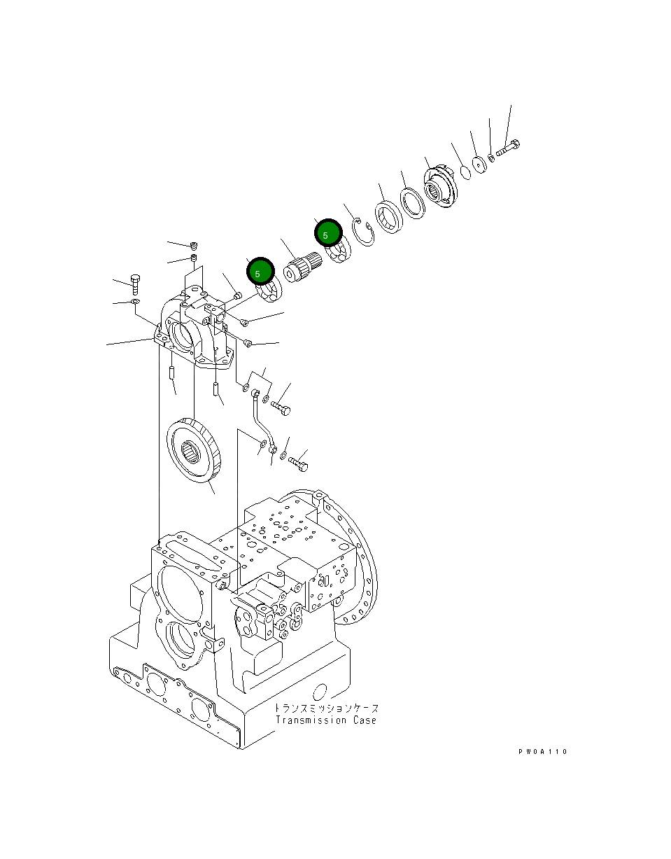 Подшипник 12G-15-59350 Komatsu