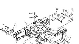 Крышка 20R-30-21210 Komatsu