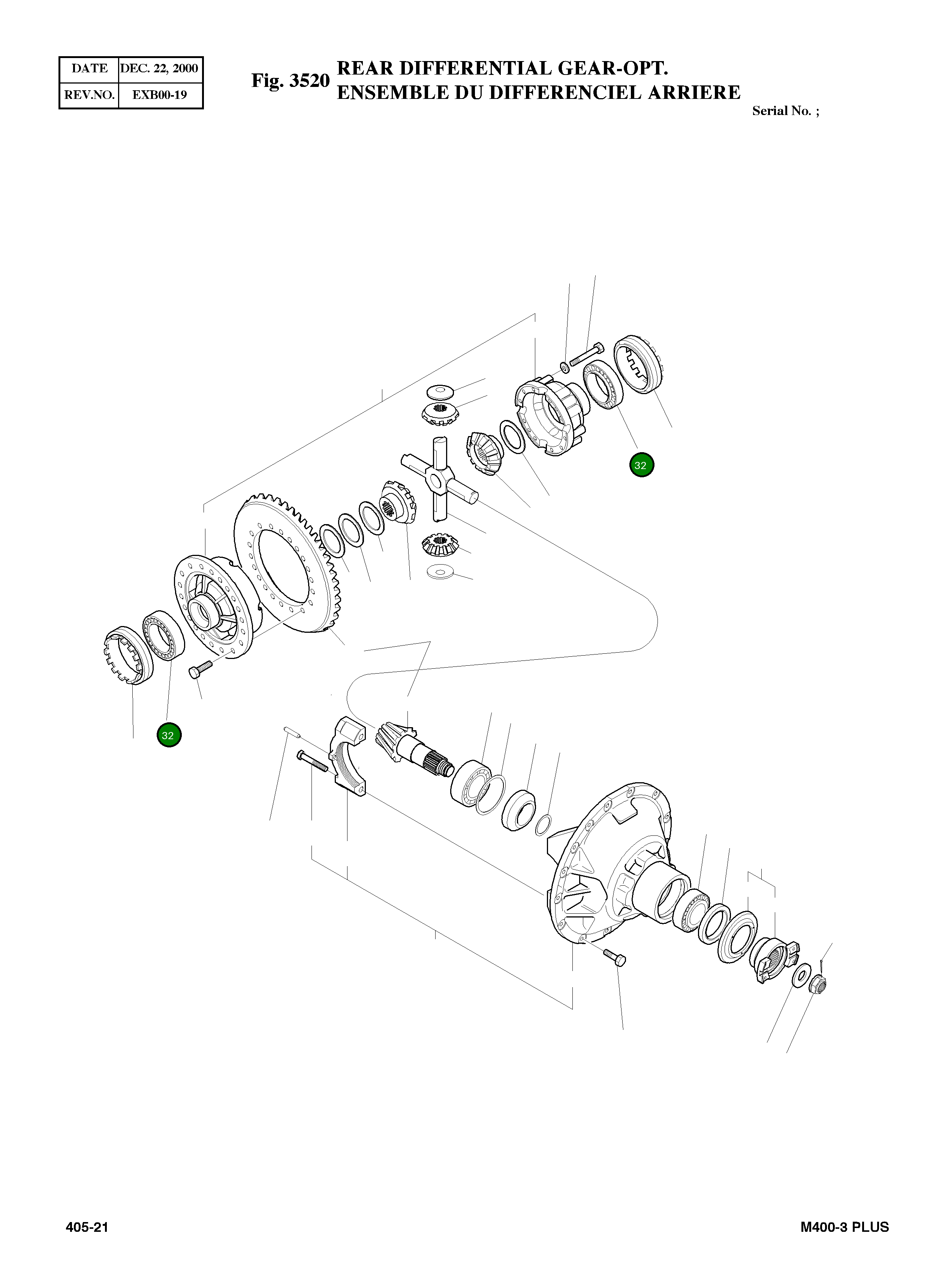 Подшипник 7132-51410 Komatsu