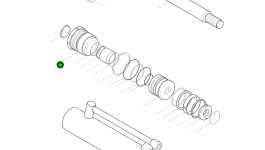 Крышка, ROD 60D244-2 Komatsu