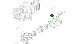 Крышка 705-40-18F30 Komatsu