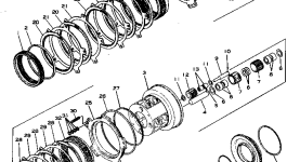 Поршень 287-15-12740 Komatsu