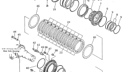 Кронштейн 569-88-66430 Komatsu