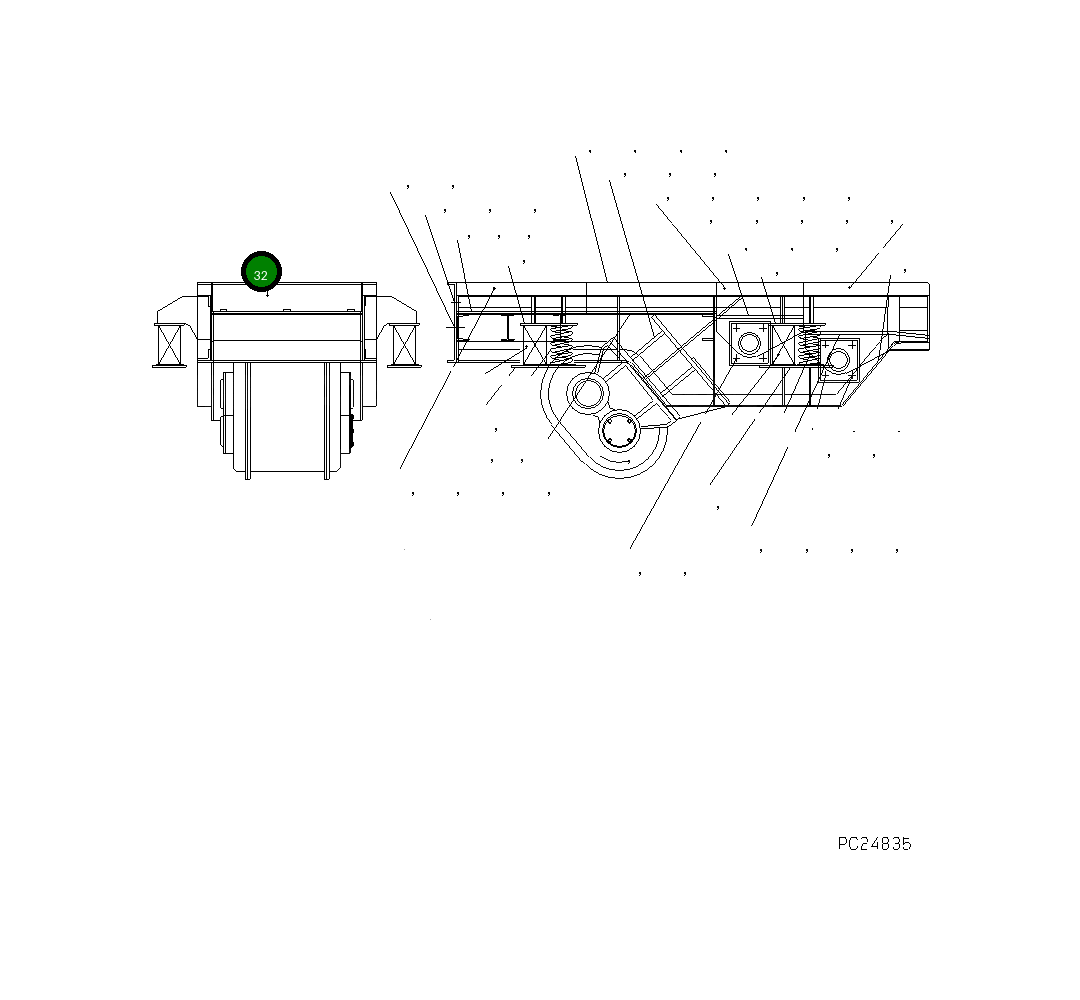 Крышка KNKFF21322  Komatsu